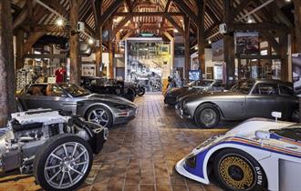 A collection of Aston Martin cars