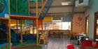 The soft play area and seating
