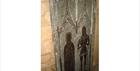 Late medieval floor brass in Great Tew church
