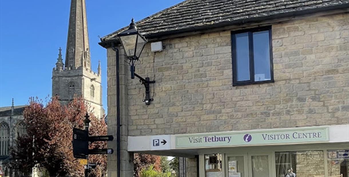 Outside of Tetbury visitor information centre