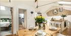 Inside dining room luxury penthouse - Luxury cottages