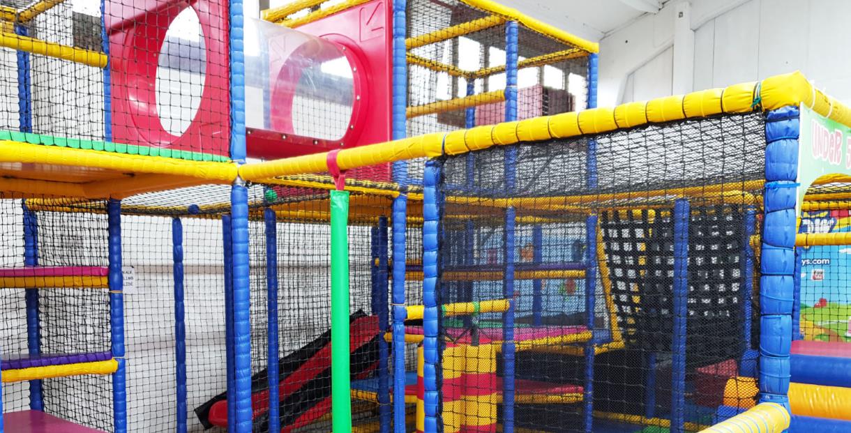 Soft play equipment; tunnels, and climbing apparatus