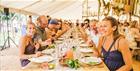 Banquet at the Wilderrness Festival (photo J Trickett)