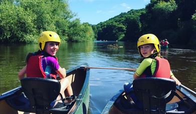 Canoe the wye kids