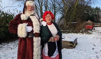 father christmas and mrs chuffity