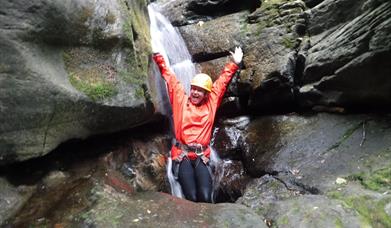 Gorge scrambling experience with www.inspire2adventure.com