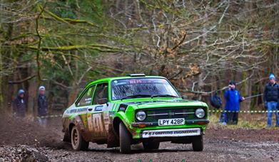 Wyedean Stages Rally in The Forest of Dean
