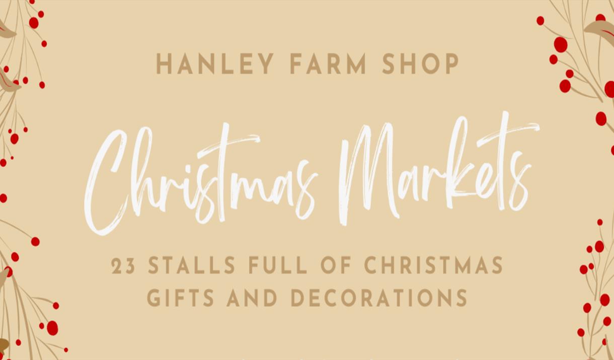 Hanley Farm Shop Christmas Markets Visit Dean Wye