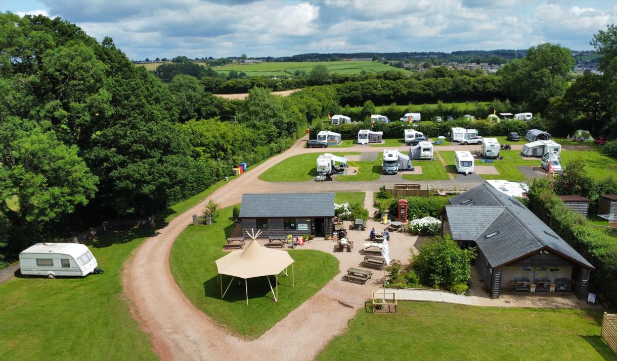 Greenacres campsite in the Forest of Dean.