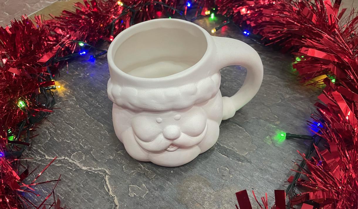 Christmas Pottery Painting