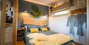 The Nest Luxury Glamping cosy bedroom