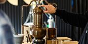 gin making  @ Silver Circle Distillery