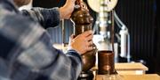 gin making  @ Silver Circle Distillery