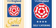 Visit England Gold Award and 4 Star Self Catering Award