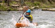 Learn how to kayak on The River Wye Forest of Dean with www.inspire2adventure.com