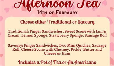 Valentine's Day Afternoon Tea