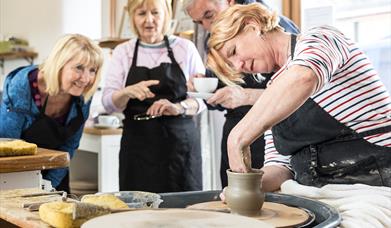 Valentine's Wheel Throwing & Pottery Heart Hangers