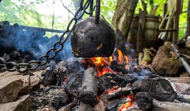 Traditional Charcoal Burn