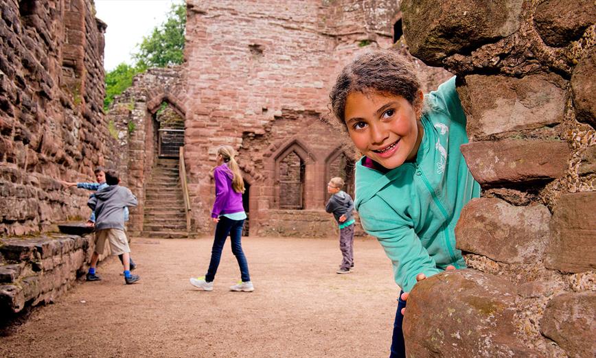 Things To Do - Kids at Goodrich Castle in the Forest of Dean and Wye Valley