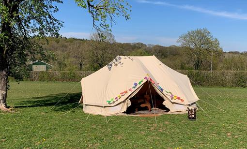 Glamping at Little Bull Hill