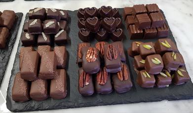 The Chocolate Bar at Taurus Crafts, Lydney