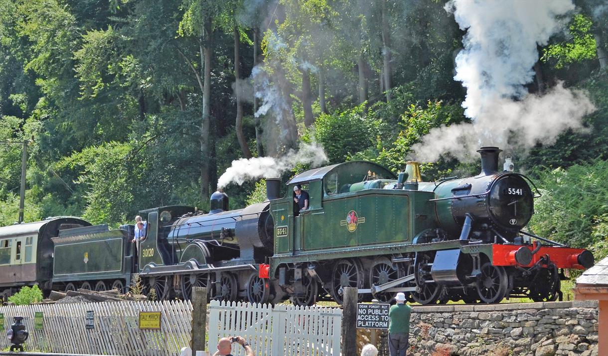 Enjoy Evening Steam Train Fish & Chip Supper on Dean Forest Railway