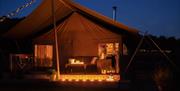 Luxury Glamping with Hot Tubs | Abergavenny | Close to Brecon Beacons