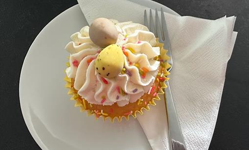 Easter cupcakes at Puzzlewood