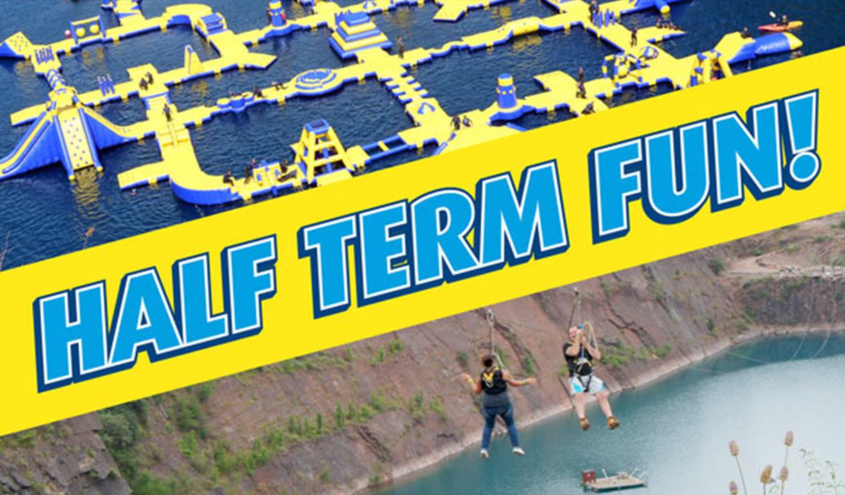 Half Term for fun at the National Diving & Activity Centre