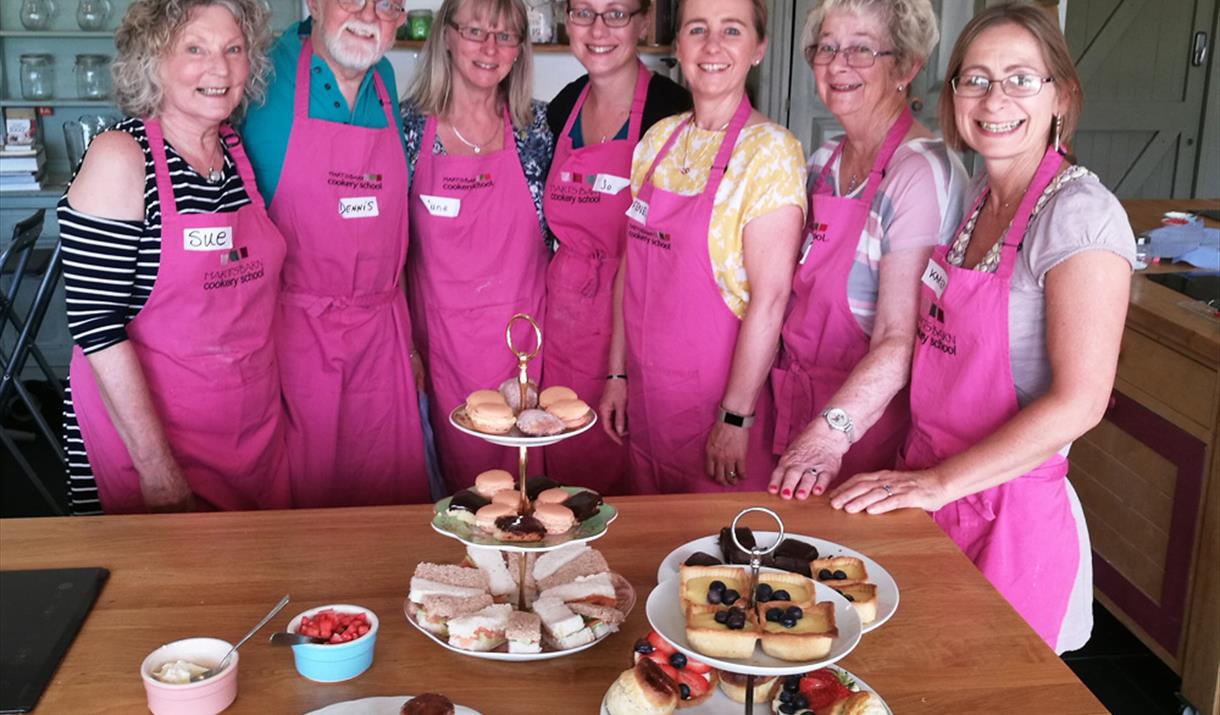 Afternoon Tea Experience at Harts Barn Cookery School