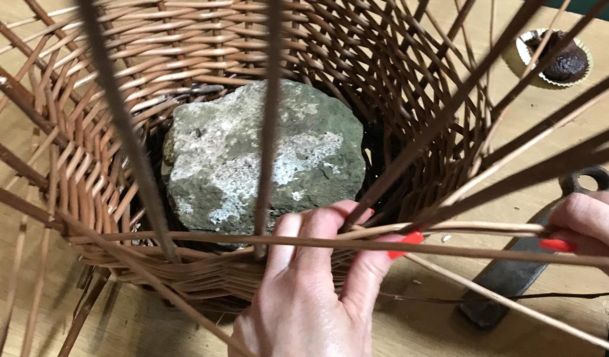 WEAVE A DRIFTWOOD WILLOW BASKET at Humble by Nature
