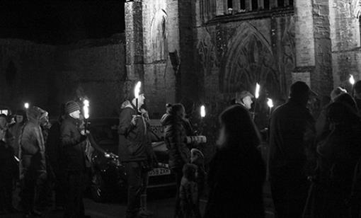 Tintern Abbey Torchlight Carol Service