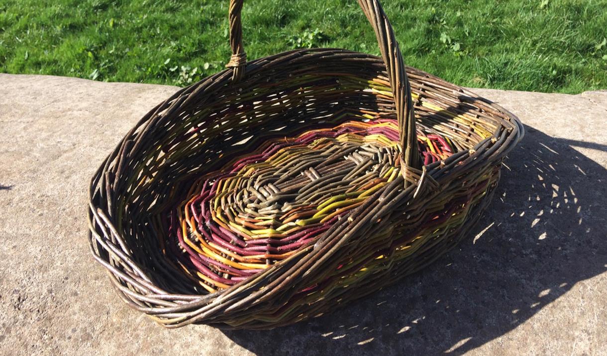 WEAVE A WILLOW GARDEN TRUG at Humble by Nature