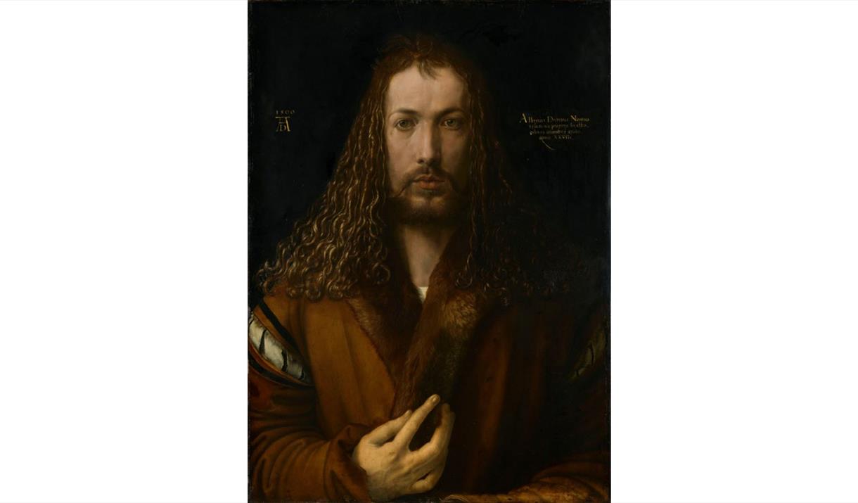 Albrecht_Dürer 1500 self-portrait Alte Pinakothek, Munich