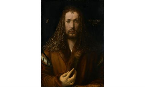 Albrecht_Dürer 1500 self-portrait Alte Pinakothek, Munich