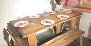 george cottage dining table