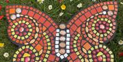 Learn to make a Mosaic Butterfly for your Garden at The Inspiring Creativity Studio