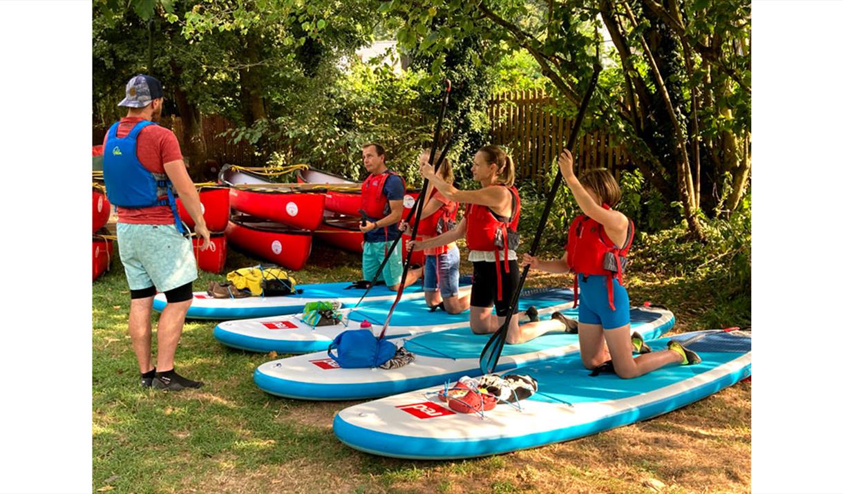 SUP Skills at Paddleboarding Adventures