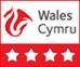 4 Visit Wales Stars Self-catering