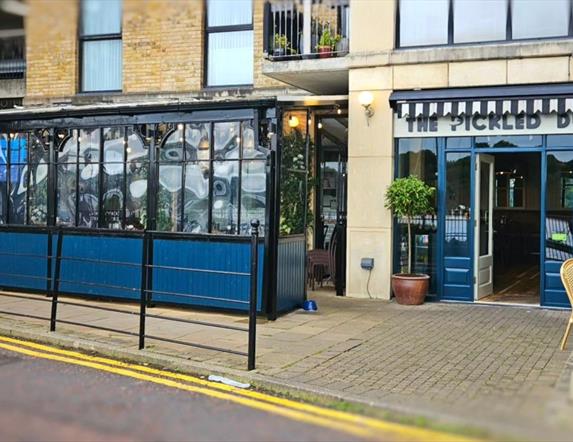 The Exterior of Pickled Duck Café on the Quay