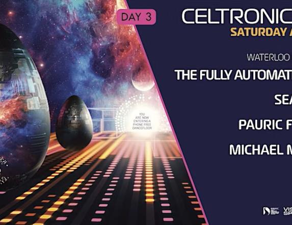 Event Poster for Celtronic Festival presents The Fully Automatic Model