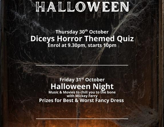 Halloween Night at Diceys