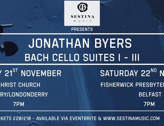 Jonathan Byers: Bach Cello Suites I-III