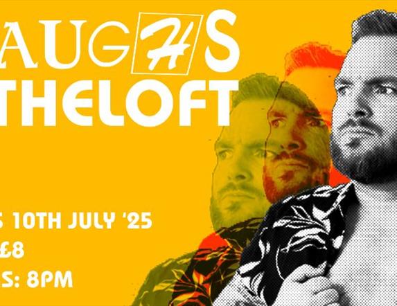 Flyer for Laughs @ The Loft
