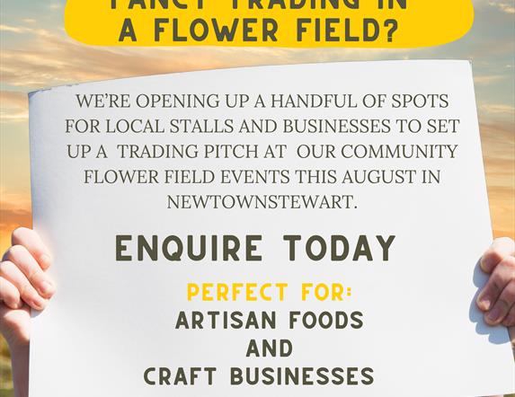 Lynsey flower field call for businesses