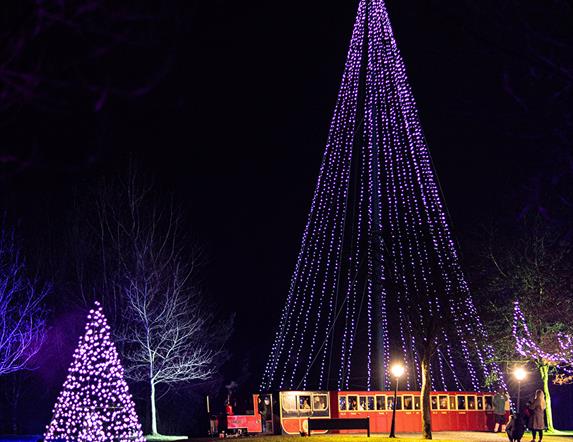 Scene from The Santa Express