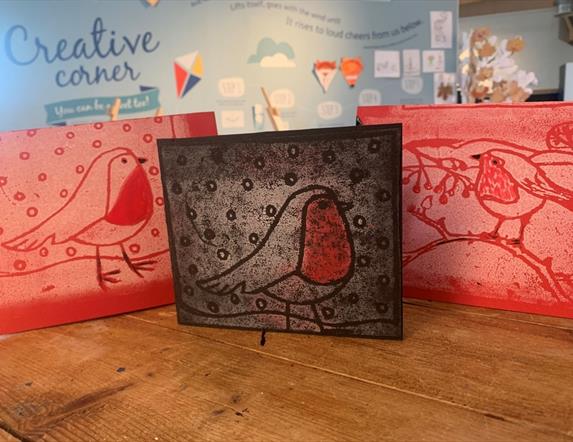 Festive Prints Christmas Card Workshop