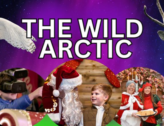 Santa with Elves and young boy