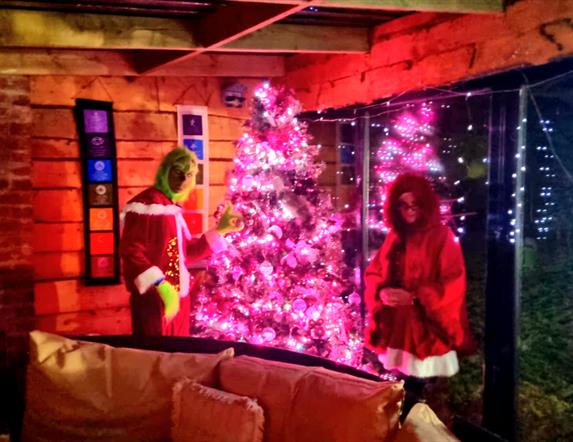 Christmas at the secret spa