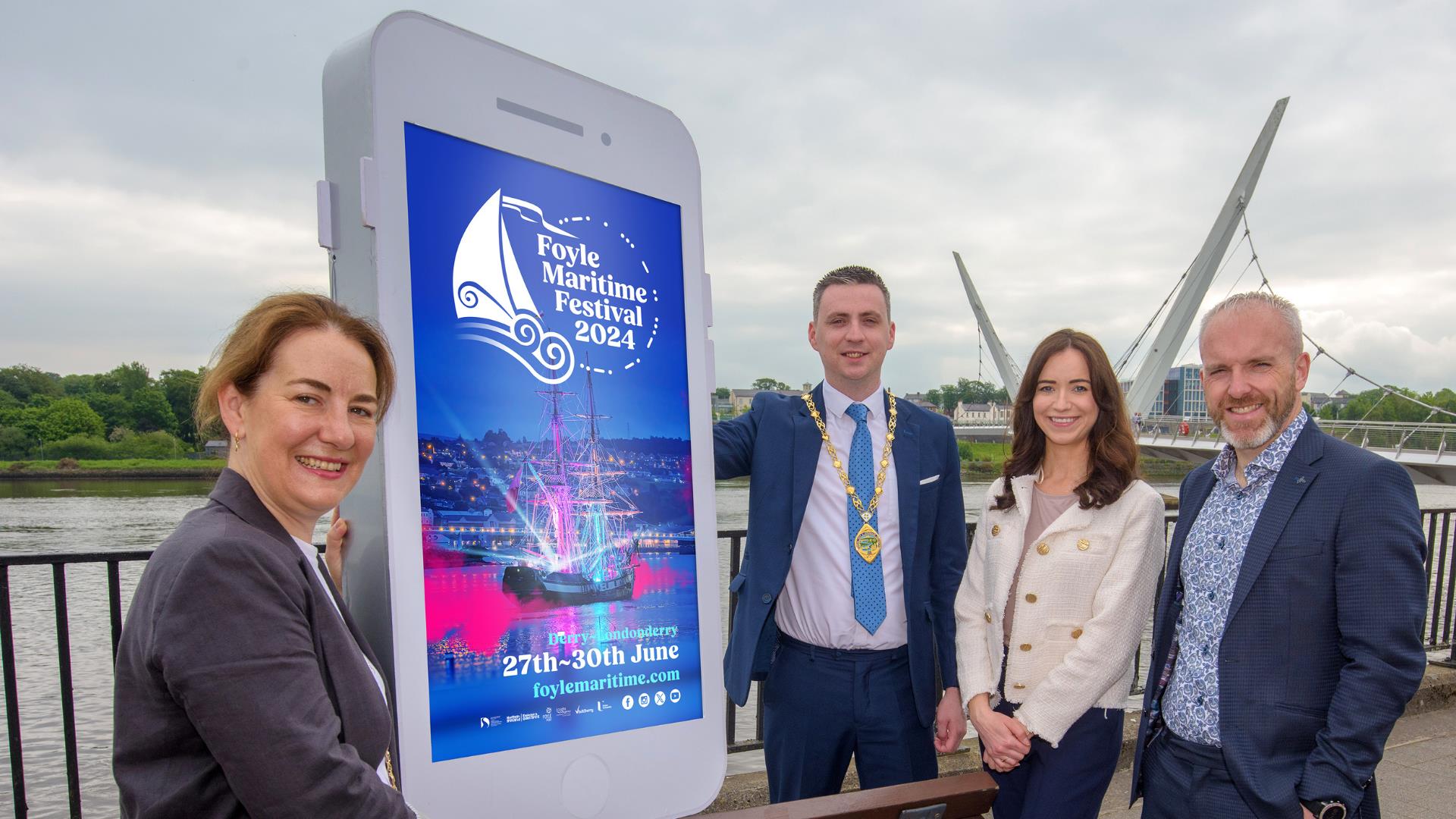 Ahoy there Derry the Foyle Maritime Festival is ready to set sail